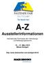 A-Z. Ausstellerinformationen. Internationale Fachmesse der Verbindungsund Befestigungsbranche März 2019 Messe Stuttgart