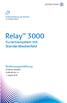 Relay 3000 Kuvertiersystem mit Standardbedienfeld