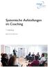 Systemische Aufstellungen im Coaching