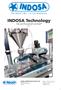 INDOSA Technology. The World's No. 1 in Can Machinery. Vakuumflusssystem progas