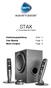 STAX. 2.1 Channel Stereo Sound System. Bedienungsanleitung Seite 3 User Manual Page 6 Mode d'emploi Page 9