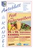 Amtsblatt. Fest. Fest A N D E L. des. des Federweißen. der Verbandsgemeinde. für die Stadt Kandel und die Ortsgemeinden