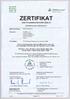 ZERTIFIKAT. über Produktkonformität (QAL 1) Zertifikatsnummer: _01. TÜV Rheinland Energie und Umwelt GmbH