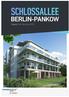 SCHLOSSALLEE BERLIN-PANKOW. Exposé Stand Dezember 2018