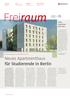 Schlüsselfertig Drei Hallen und Bürogebäude für i-met. Neues Apartmenthaus für Studierende in Berlin