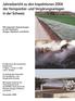 Jahresbericht zu den Inspektionen 2004 der Kompostier- und Vergärungsanlagen in der Schweiz