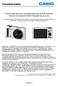 Casio bringt das neue Vorzeigemodell der EXILIM Kameras heraus und verspricht mehr Fotospaß als je zuvor