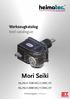 Werkzeugkatalog tool catalogue. Mori Seiki NL/NLX 1500 MC/Y/SMC/SY NL/NLX 2000 MC/Y/SMC/SY. 20 Werkzeugplätze / tool places