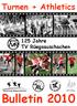 Turnen + Athletics. 125 Jahre TV Rüegsauschachen