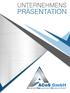 Unternehmens. Präsentation. ACoS GmbH. Advanced Components & Solutions GmbH