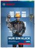 NUR EIN KLICK. X-LOCK. Das ultimative Wechselsystem für Winkelschleifer. Itʼs in your hands. Bosch Professional.