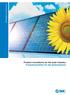 SMC-Highlights für die Solarindustrie. Product innovations for the solar industry Produktneuheiten für die Solarindustrie