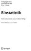 Biostatistik. 4y Springer. Wolfgang Köhler Gabriel Schachtel Peter Voleske. Vierte, aktualisierte und erweiterte Auflage