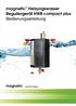 magnetic Heizungswasser Bedienungsanleitung Reguliergerät HWR compact plus magnetic...einfach besser