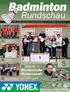 Badminton. Rundschau. in Osterfeld. Westdeutsche Meisterschaft. O35 bis O75: 6-Nationen-Turnier in Ishoj (DEN) Förderpreis für Jasmin Wu