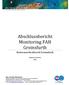 Abschlussbericht Monitoring FAH Greinsfurth