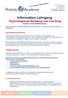 Information Lehrgang Psychologische Beratung und Coaching (Lebens- und Sozialberatung)