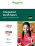 Integration durch Sport. Informationen zu Sport in Mülheim an der Ruhr