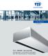 TTL-TREND 10/15/LNX Energiespar-Luftschleieranlagen mit EC-Ventilatoren Technologie