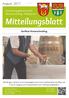Mitteilungsblatt. August Verwaltungsgemeinschaft Hinterschmiding - Philippsreut. Dorffest Hinterschmiding