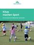 Kitas machen Sport. Unsere Sportangebote für Mülheimer Klein- und Kita-Kinder