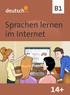 Sprachen lernen im Internet