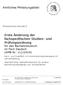 Erste Änderung der fachspezifischen Studien- und Prüfungsordnung für das Bachelorstudium im Fach Deutsch (AMB Nr. 111/2014)
