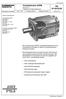 Konstantmotor A4FM. Baureihe 10 Axialkolben-Schrägscheibenbauart. NG Nenndruck 350 bar Höchstdruck 400 bar.