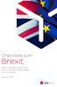 Checkliste zum. Brexit. Diese Vorbereitungen sollten Sie nun für Ihren Paketversand nach UK treffen