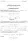 Mathematik III für Physiker. Vorlesung