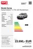 23.990,- EUR inkl. 19 % Mwst. Skoda Karoq Karoq Ambition 1.0 TSI LED Rückfahrkam. autohaussorg.de. Preis: