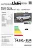 24.950,- EUR inkl. 19 % Mwst. Skoda Karoq KAROQ AMBITION TDI VOLL-LED NAVI DTVorführwagen. liebeautos.de. Preis: