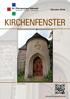 Oktober 2018 KIRCHENFENSTER. Kirche Zützen. schwedt-evangelisch.de