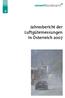 Jahresbericht der Luftgütemessungen in Österreich 2007