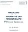 PROGRAMM PSYCHIATRIE UND PSYCHOTHERAPIE
