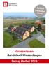 Verkauf. 9 Einfamilienhäuser. «Grosswiesen» Gundetswil-Wiesendangen