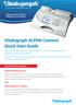 Vitalograph ALPHA Connect Quick Start Guide