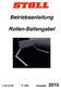 Betriebsanleitung. Rollen-Ballengabel