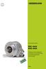 Produktinformation ROC 424S ROQ 436S. Absolute Anbau-Drehgeber mit DRIVE-CLiQ Schnittstelle für sicherheitsgerichtete Anwendungen
