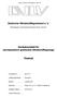 Deutscher Ultraleichtflugverband e. V. Gerätekennblatt für aerodynamisch gesteuerte Ultraleichtflugzeuge. Titelblatt