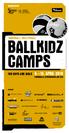 BALLKIDZ CAMPS HANDBALL / VOLLEYBALL FOR BOYS AND GIRLS APRIL 2018 TURNHALLE GYMNASUIM AM SEE ORGANISATION PARTNER PRINT
