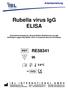 Rubella virus IgG ELISA