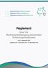 Reglement. über die Rechenschaftslegung kantonaler Schauorganisationen. vom 6. September 2016
