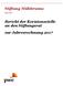 Stiftung Mühlerama. Zürich. Bericht der Revisionsstelle an den Stiftungsrat zur Jahresrechnung 2017