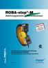 ROBA-stop -M elektromagnetische Sicherheitsbremsen