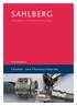 SAHLBERG. Chemie- und Pharmaschläuche. Lieferprogramm. 100 Jahre intelligente Lösungen