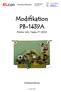 Modifikation PB-1439A