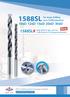 1588SL 1588SLK. for deep drilling zum Tieflochbohren 10xD 12xD 15xD 20xD 30xD. ZCC Cutting Tools Europe GmbH