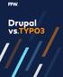 Drupal vs. TYPO3: Was ist der Unterschied? Eine kurze Definition beider Systeme