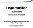 Legamaster. Touchboard Technisches Infoblatt. Die Wichtigkeit von guter Verkabelung und dem richtigen Setup-Design